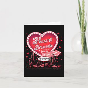 Heart Break Valentine Card
