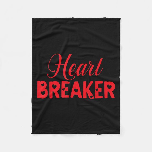 Heart Breaker  Fleece Blanket (Front)