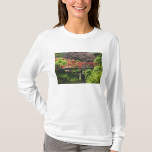 Heart Bridge with blossoming rhododendrons, T-Shirt