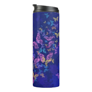 Heart Butterflies Thermal Tumbler