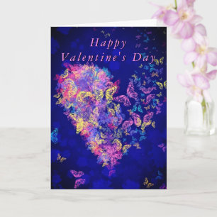 Heart Butterfly Valentine's Day Card