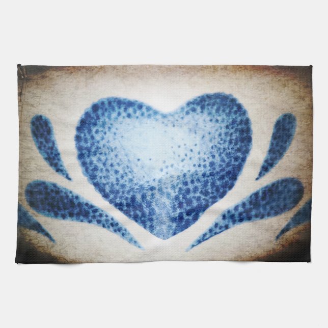 Heart by Shirley Taylor Tea Towel (Horizontal)