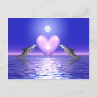 Heart Callers - Dolphins Postcard