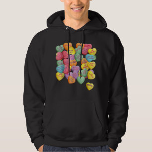 Heart Candy Design Valentine's Day for Men Woman & Hoodie