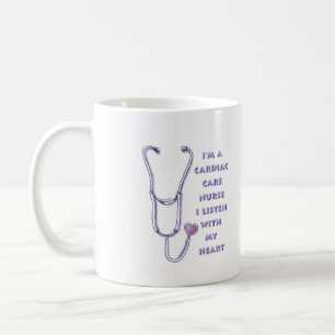 Heart Cardiac Care Nurse  Coffee Mug