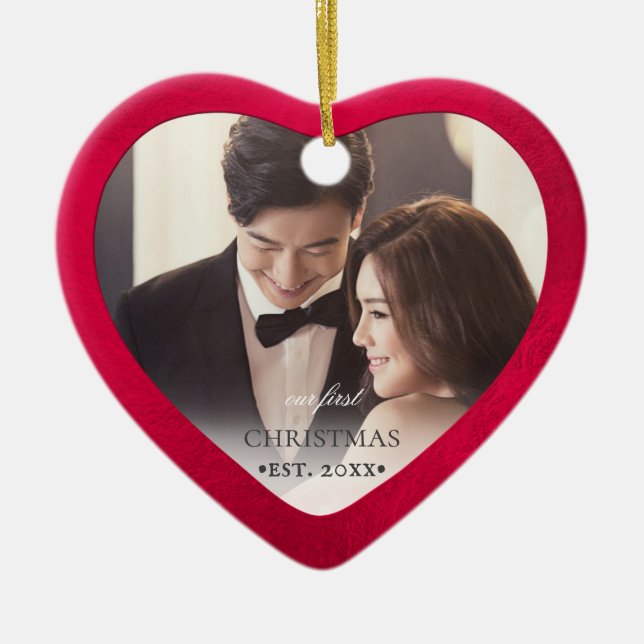 Heart Ceramic Ornament Template, DIY (Front)