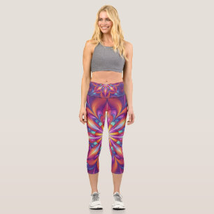Heart Chakra Capri Leggings