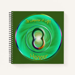 Heart Chakra - Honour power Notebook