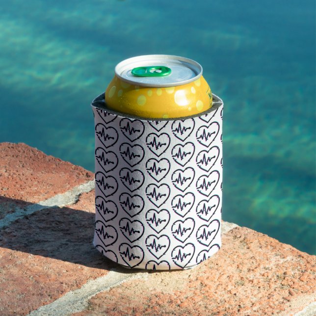 Heart Check Foam Can Cooler (In Situ Pool)