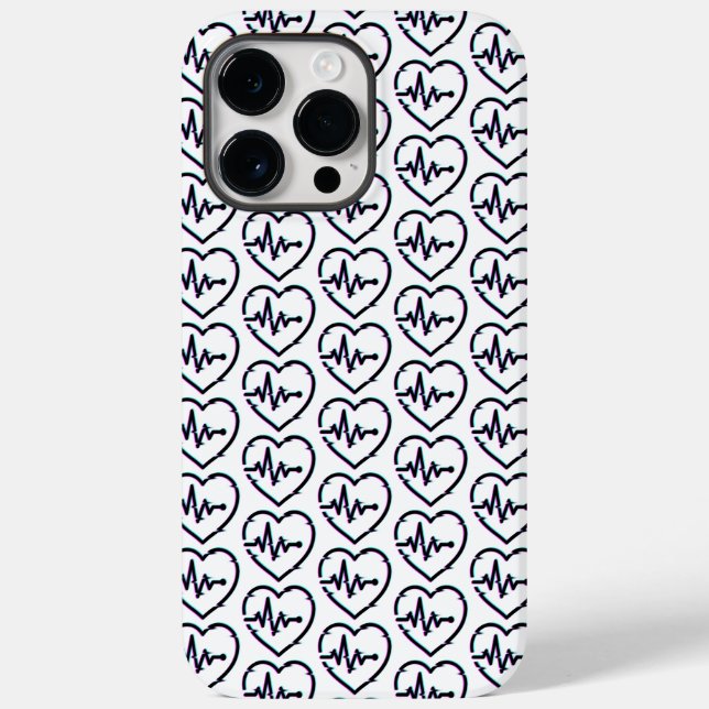Heart Check iPhone / iPad case (Back)