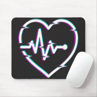 Heart Check Mousepad