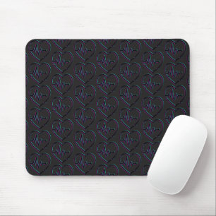 Heart Check Mousepad
