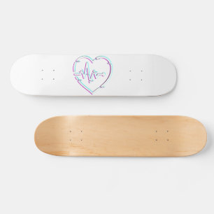 Heart Check Skateboard Deck