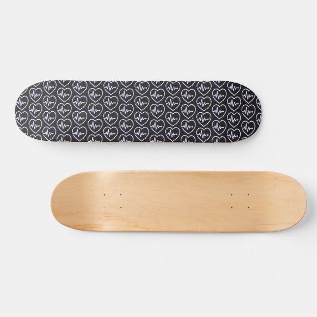 Heart Check Skateboard deck (Horz)
