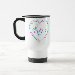 Heart Check Travel/Commuter Mug