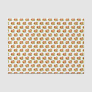 Heart chestnut fall watercolor art tissue paper