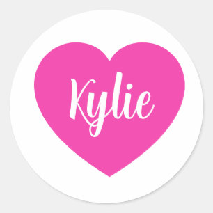 Heart  classic round sticker