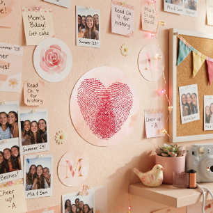Heart Classic Round Sticker