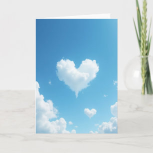 Heart Cloudscape Love Card