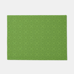 Heart Clover Pattern Doormat