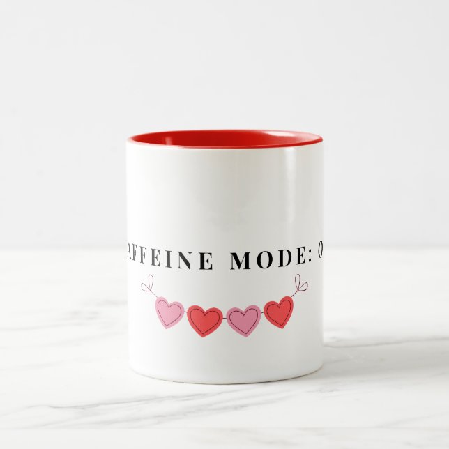  Heart Coffee Mug – Cute & Cosy Morning Motivation (Center)