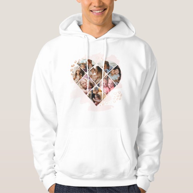 Heart Collage Hoodie (Front)