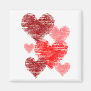 Heart Collage Magnet