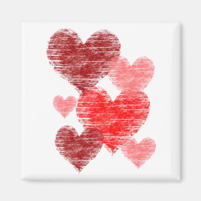 Heart Collage Magnet (Front)