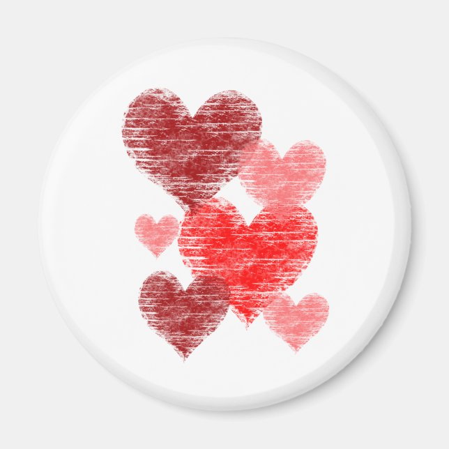 Heart Collage Magnet (Front)