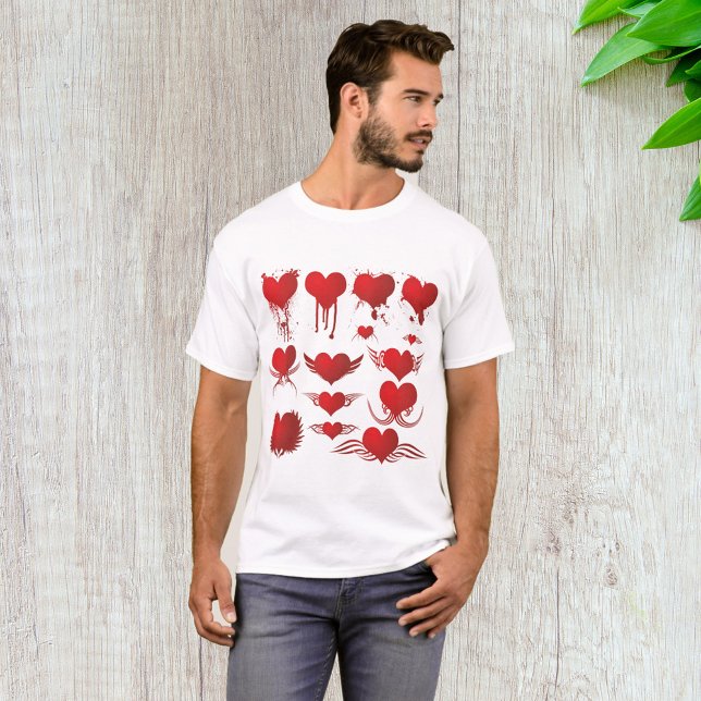 Heart Collection Mens T-Shirt (Creator Uploaded)