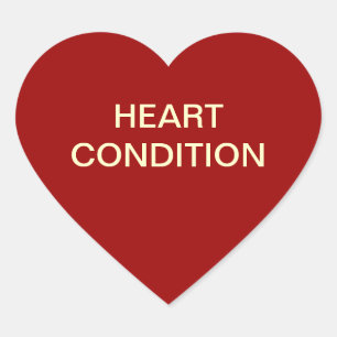 Heart Condition Medical Chart Labels
