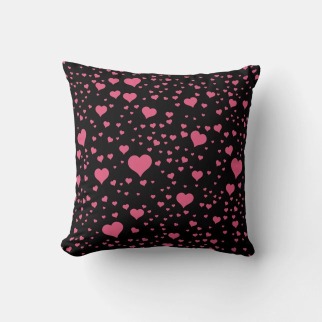 HEART CONFETTI CUSHION (Front)
