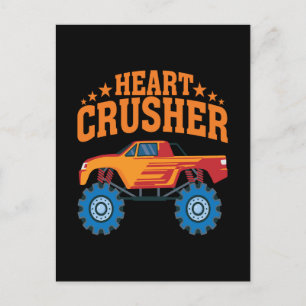 Heart Crusher Valentine Holiday Postcard