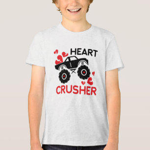 Heart Crusher Valentine's Day  Tri-Blend Shirt