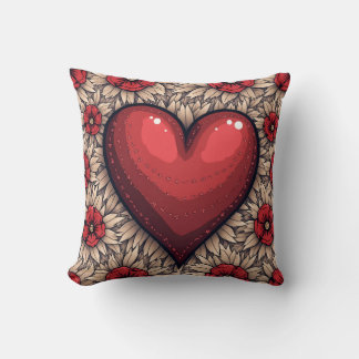 heart cushion