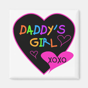 Heart Daddy's Girl T Shirts and Gifts Magnet