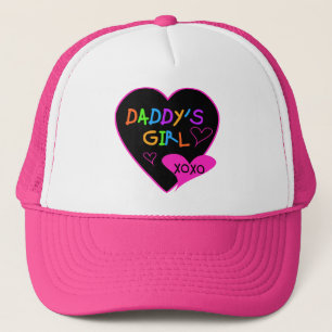Heart Daddy's Girl T Shirts and Gifts Trucker Hat