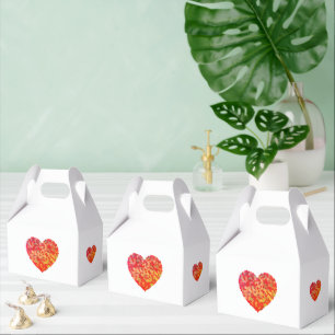 Heart Design Favor Box