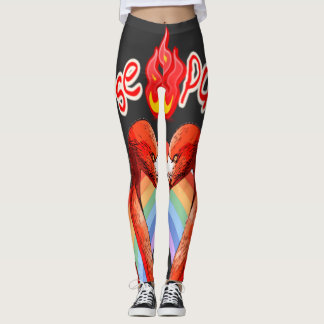heart design leggings