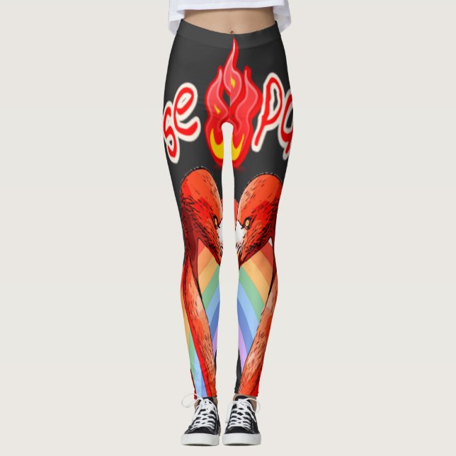 heart design leggings (Front)