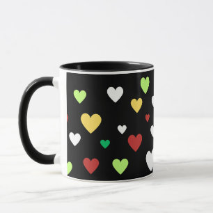 HEART DESIGN MUG