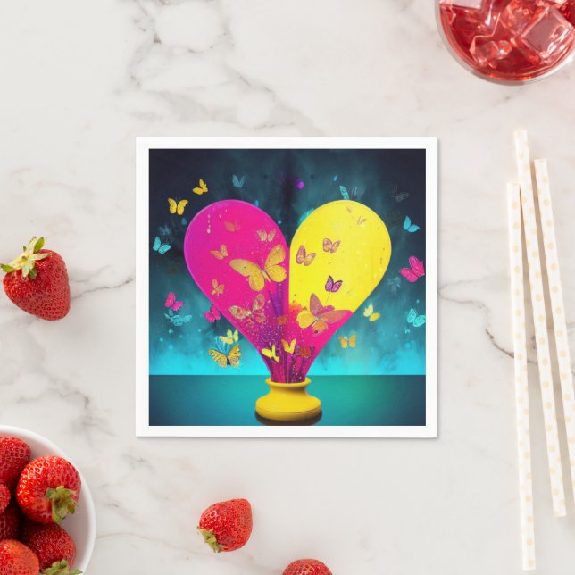 Heart Design Napkin (Insitu)