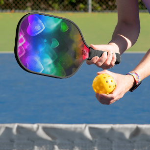 Heart Design Pickleball Paddle