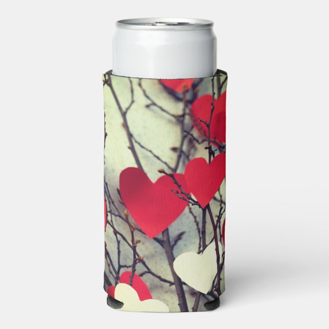 Heart Design Seltzer Can Cooler (Seltzer Front)