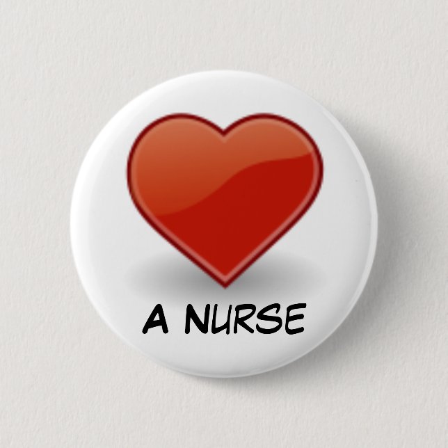 Heart Designs 6 Cm Round Badge (Front)