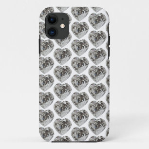 Heart Diamond Case-Mate iPhone Case