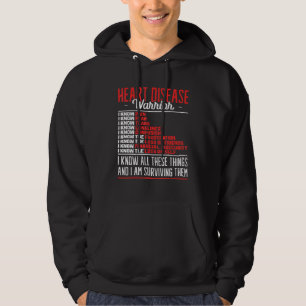 Heart Diesease Warrior Cardiologist Hoodie