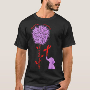 Heart Disease Awareness Faith Hope Fight Love Card T-Shirt