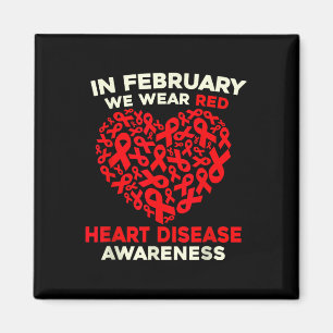 Heart Disease Awareness Go Red In February Health  Magnet