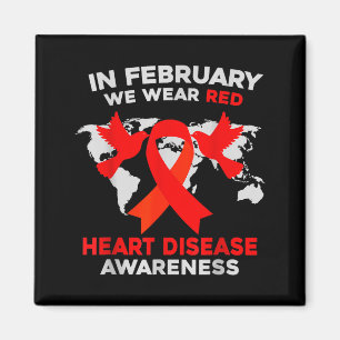 Heart Disease Awareness Go Red In February Health  Magnet